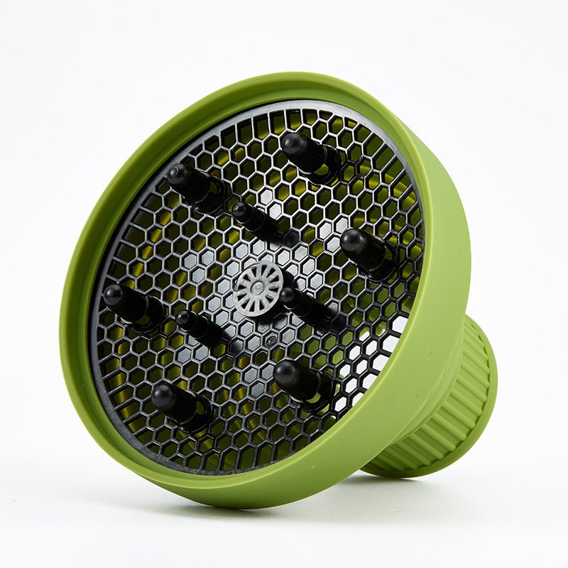 Premium Hair Dryer Dragon Roll Silicone Wind Cover Curly Hair Large Interface Retractable Drying Dryer Hair Dryer Drying Cover - Image 1
